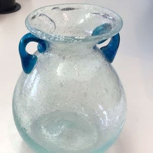 NEW - Beautiful Glass - Rare Vintage Glass Wine Jug - like from the Bible